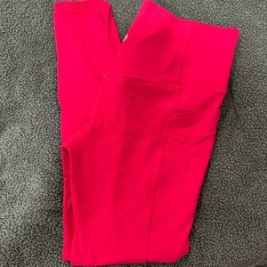 Athleta red leggings